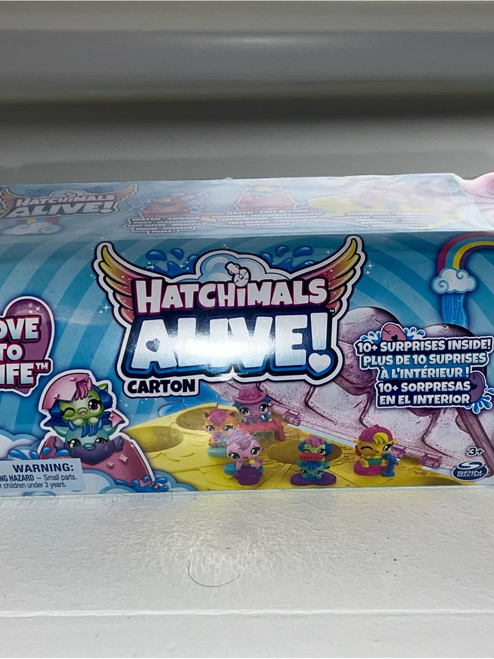 Hatchimals Alive! Carton Playset - Pink & Blue Surprise Set